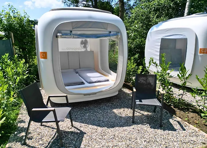 Direkt Am Wallersee - Cubes - Self Check-in ラグジュアリーテント *